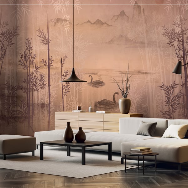 Galerie Wallpaper Product code: BB30194_2 - Bombay Design Wallpaper Collection - Orange, Brown Colours -  