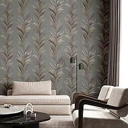 Galerie Wallcoverings Product Code 35908 - Ornamenta Wallpaper Collection - Grey Bronze Colours -  
