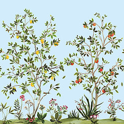 Galerie Wallcoverings Product Code: DB30302M - Daisy Bennett Wallpaper Collection Galerie Wallcoverings Product Code DB30302M - Daisy Bennett Wallpaper Collection - Blues Colours - Citrus Grove Mural Design