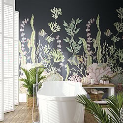 Galerie Wallcoverings Product Code: DB30710M - Daisy Bennett Wallpaper Collection Galerie Wallcoverings Product Code DB30710M - Daisy Bennett Wallpaper Collection - Blacks Colours - Nautical Mural Design