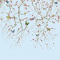 Galerie Wallcoverings Product Code: DB31300M - Daisy Bennett Wallpaper Collection Galerie Wallcoverings Product Code DB31300M - Daisy Bennett Wallpaper Collection - Blues Colours - Butterfly Delight Design