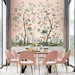 Galerie Wallcoverings Product Code: DB31401M - Daisy Bennett Wallpaper Collection Galerie Wallcoverings Product Code DB31401M - Daisy Bennett Wallpaper Collection - Pinks Colours - Charleston Garden Mural Design