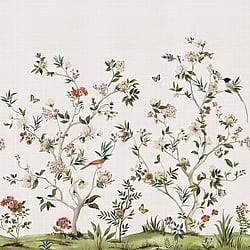 Galerie Wallcoverings Product Code: DB31500M - Daisy Bennett Wallpaper Collection Galerie Wallcoverings Product Code DB31500M - Daisy Bennett Wallpaper Collection - Multicolors Colours - Chinoiserie Magnolia Mural Design