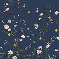 Galerie Wallcoverings Product Code: DB31802M - Daisy Bennett Wallpaper Collection Galerie Wallcoverings Product Code DB31802M - Daisy Bennett Wallpaper Collection - Navys Colours - Blossom Mural Design