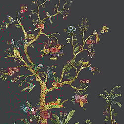 Galerie Wallcoverings Product Code: DB31900M - Daisy Bennett Wallpaper Collection Galerie Wallcoverings Product Code DB31900M - Daisy Bennett Wallpaper Collection - Blacks Colours - Tanzania Tree of Life Mural Design