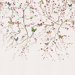 Galerie Wallcoverings Product Code: DB32300M - Daisy Bennett Wallpaper Collection Galerie Wallcoverings Product Code DB32300M - Daisy Bennett Wallpaper Collection - Multicolors Colours - Butterfly Delight Design