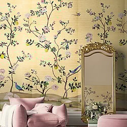 Galerie Wallcoverings Product Code: DB32806M - Daisy Bennett Wallpaper Collection Galerie Wallcoverings Product Code DB32806M - Daisy Bennett Wallpaper Collection - Golds Colours - Blossom Mural Design
