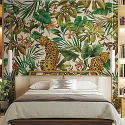 Galerie Wallcoverings Product Code: DB33216M - Daisy Bennett Wallpaper Collection Galerie Wallcoverings Product Code DB33216M - Daisy Bennett Wallpaper Collection - Multicolors Colours - Exotica Mural Design