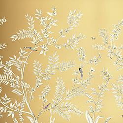 Galerie Wallcoverings Product Code: DB33806M - Daisy Bennett Wallpaper Collection Galerie Wallcoverings Product Code DB33806M - Daisy Bennett Wallpaper Collection - Golds Colours - Vining Beauty Mural Design