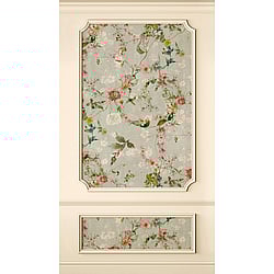 Galerie Wallcoverings Product Code WH45215M - Welcome Home Murals Wallpaper Collection - Multi-coloured Colours - Floral Wood Panelling Design
