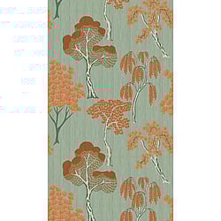 Galerie Wallcoverings Product Code WH45253M - Welcome Home Murals Wallpaper Collection - Yellow, Green, Orange Colours - Rustic Forest Charm Design