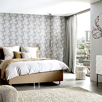 Galerie Wallcoverings Product Code 10152-10 - ELLE Decoration Wallpaper Collection - Grey Gold Colours -  