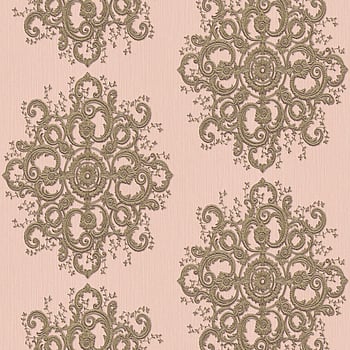 Galerie Wallcoverings Product Code 10154-05 - ELLE Decoration Wallpaper Collection - Blush Pink Gold Colours -  