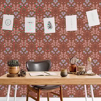 Galerie Wallcoverings Product Code 14021 - Ekbacka Wallpaper Collection - Terracotta Colours -  