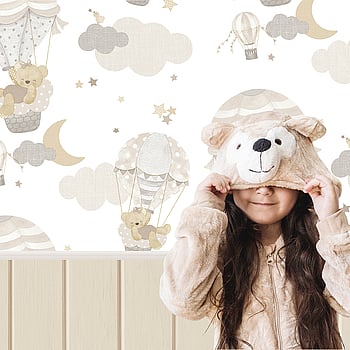 Galerie Wallcoverings Product Code 14877 - Little Explorers 2 Wallpaper Collection - Beige Colours -  