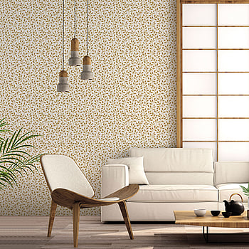 Galerie Wallcoverings Product Code 18528 - Into The Wild Wallpaper Collection - Gold Colours -  