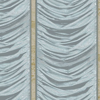 Galerie Wallcoverings Product Code 42546 - Opulence Wallpaper Collection - Blue Gold Colours -  