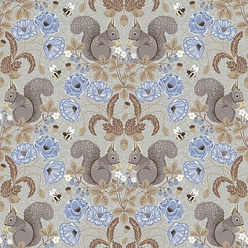 Galerie Wallcoverings Product Code 44121 - Apelviken 2 Wallpaper Collection - Beige Blue Colours -  