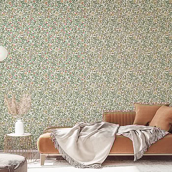 Galerie Wallcoverings Product Code 47626 - Heritage Wallpaper Collection - Green Colours -  