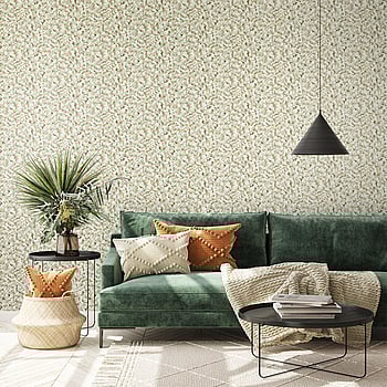 Galerie Wallcoverings Product Code 65304 - Salt Wallpaper Collection - Sage Colours -  