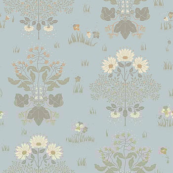 Galerie Wallcoverings Product Code 83132 - Hjarterum Wallpaper Collection - Light blue Colours -  