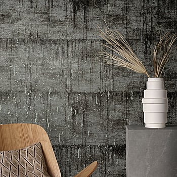 Galerie Wallcoverings Product Code 95025 - Vault Wallpaper Collection - Black Colours -  