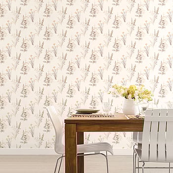 Galerie Wallcoverings Product Code AB42446 - Abby Rose 3 Wallpaper Collection - Beige Grey Colours -  