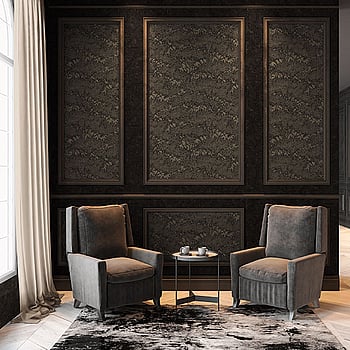 Galerie Wallcoverings Product Code AC60015 - Absolutely Chic Wallpaper Collection - Beige Brown Grey Colours -  