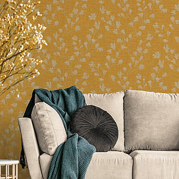 Galerie Wallcoverings Product Code FS72032 - Fusion Wallpaper Collection - Yellow Colours -  