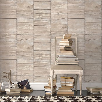 Galerie Wallcoverings Product Code G45341 - Grunge Wallpaper Collection - Beige Brown Colours -  