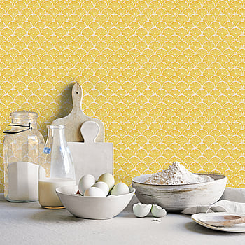 Galerie Wallcoverings Product Code G45438 - Just Kitchens Wallpaper Collection - Yellow Colours -  