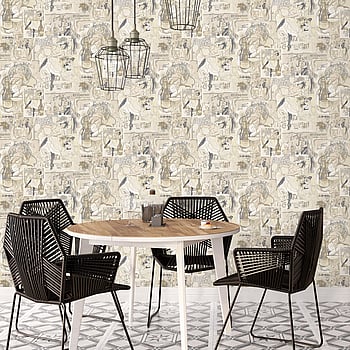 Galerie Wallcoverings Product Code G56114 - Memories 2 Wallpaper Collection - Beige Colours -  