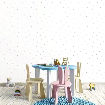 Galerie Wallcoverings Product Code G56522 - Just 4 Kids 2 Wallpaper Collection - Purple Pink Blue Beige Colours -  