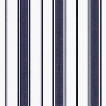 Galerie Wallcoverings Product Code G68065 - Smart Stripes 3 Wallpaper Collection - Navy Colours -  