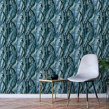 Galerie Wallcoverings Product Code NHW1040 - Enchanted Wallpaper Collection - Turquoise Colours -  