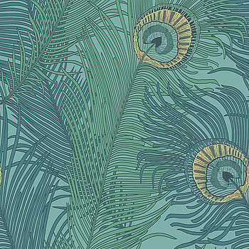 Galerie Wallcoverings Product Code NHW1045 - Enchanted Wallpaper Collection - Emerald Gold Colours -  