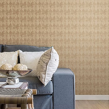 Galerie Wallcoverings Product Code SB37921 - Simply Silks 4 Wallpaper Collection - Warm Metallic Gold Colours -  