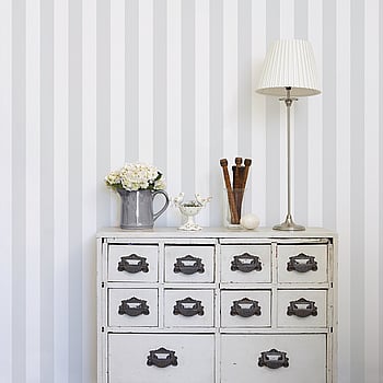 Galerie Wallcoverings Product Code SY33917 - Simply Stripes 3 Wallpaper Collection - Multi-Grey Colours -  
