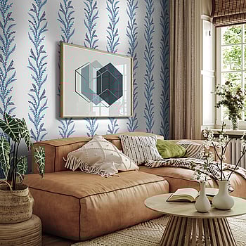 Galerie Wallcoverings Product Code TJ40502 - Mulberry Tree Wallpaper Collection - Blue Colours -  