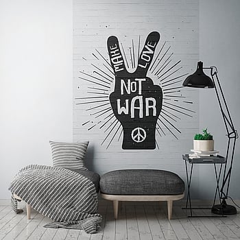 Galerie Wallcoverings Product Code WH45198M - Welcome Home Murals Wallpaper Collection - Black, White Colours -  
