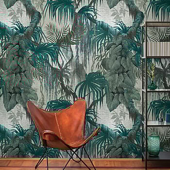 Galerie Wallcoverings Product Code WH45232M - Welcome Home Murals Wallpaper Collection - Blue, Grey, Green Colours -  