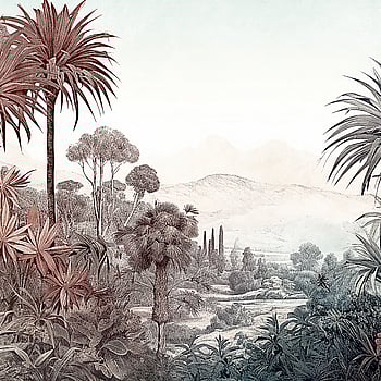 Galerie Wallcoverings Product Code WH45268M - Welcome Home Murals Wallpaper Collection - Green, Red, White Colours -  